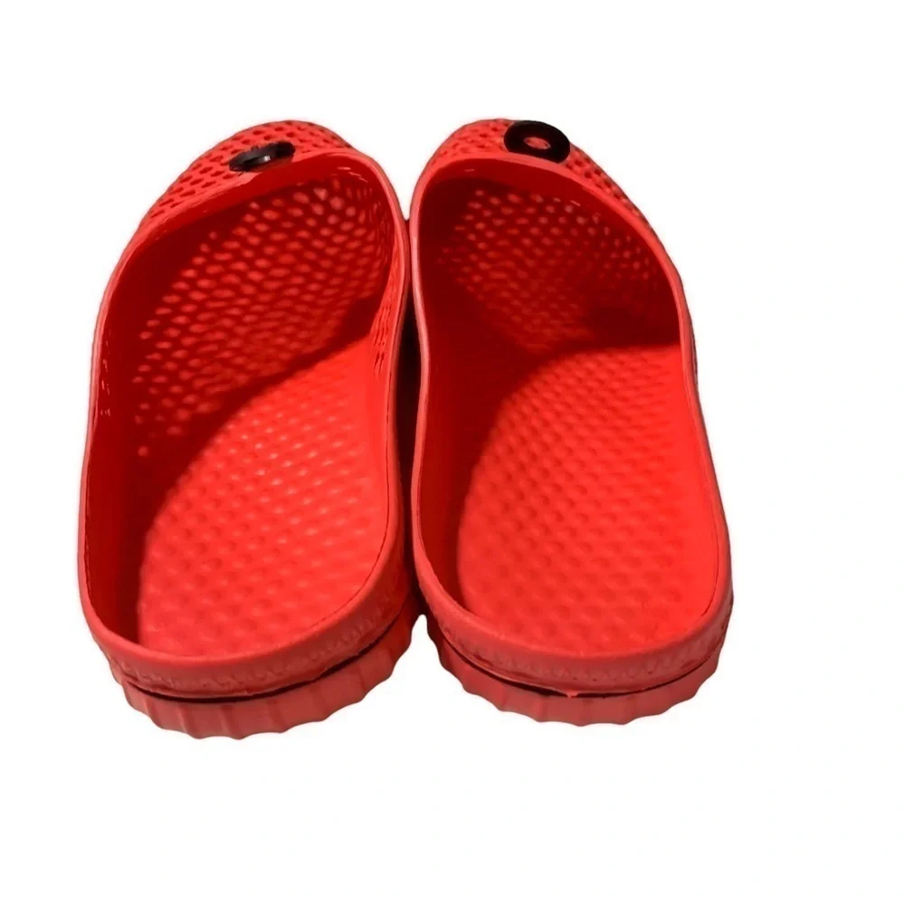 Leda Unisex Garden Sandal Foam Unisex Shoes Red Sz 43
